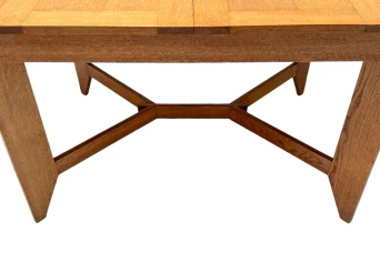 Hendrik Wouda Art Deco Modernist Extending Dining Room Table for Pander, 1924